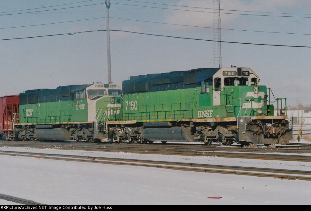 BNSF 7160 East